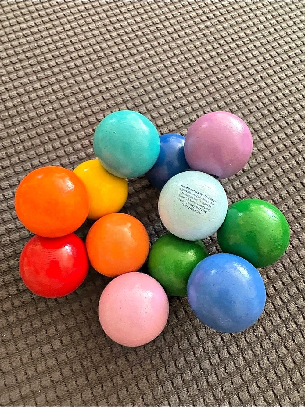 The Manhattan Toy Company Classic Baby Beads Learning Toy